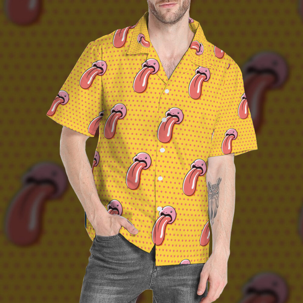 Lickitung Pokémon X Hawaii Custom Hawaiian Shirt