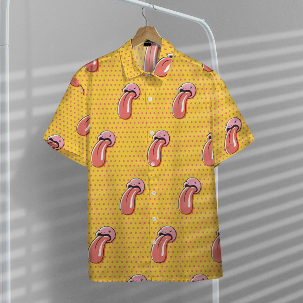 Lickitung Pokémon X Hawaii Custom Hawaiian Shirt