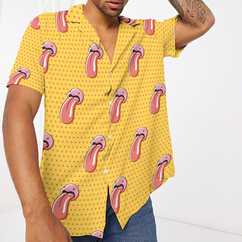 Lickitung Pokémon X Hawaii Custom Hawaiian Shirt