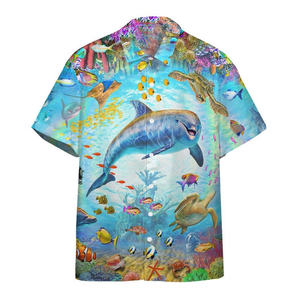 Life In The World’S Oceans Custom Short Sleeve Shirt