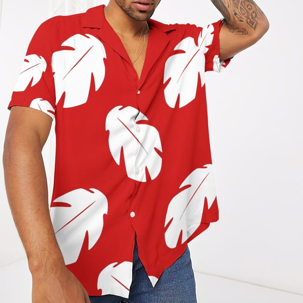 Lilo Hawaiian Floral Leaves Custom Hwaii Shirt