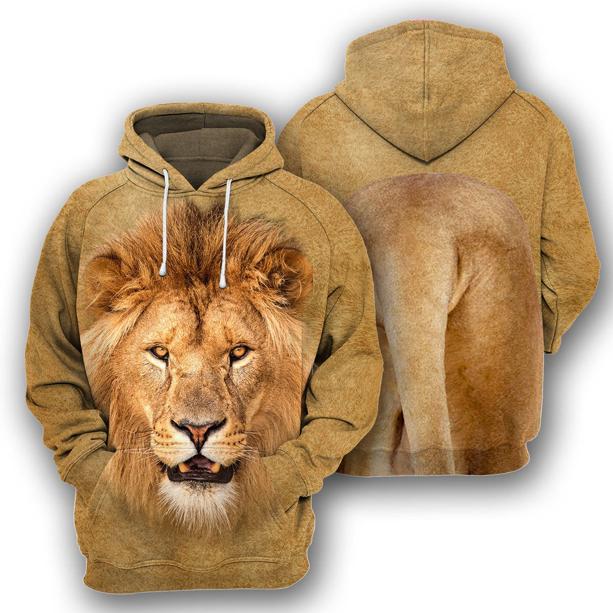 Lion Unique All Over Print T-Shirt Hoodie Gift Ideas