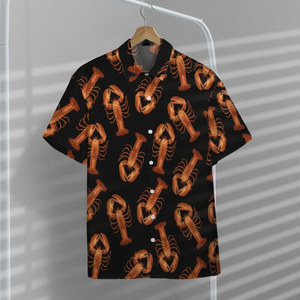 Lobster X Ray Custom Short Sleeve Shirt