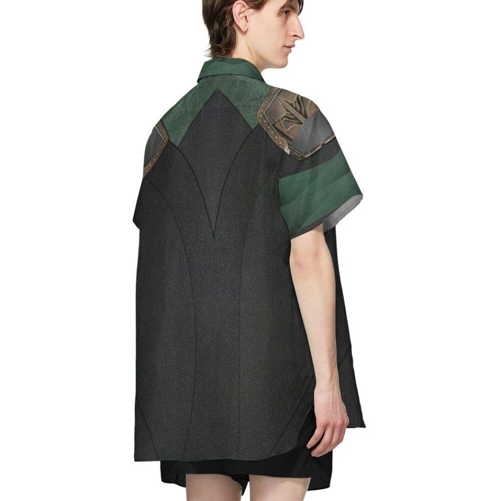 Loki Laufeyson Costume Custom Short Sleeve Shirt