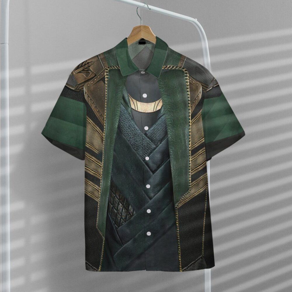 Loki Laufeyson Costume Custom Short Sleeve Shirt