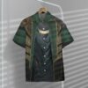 Loki Laufeyson Costume Custom Short Sleeve Shirt Tsjha