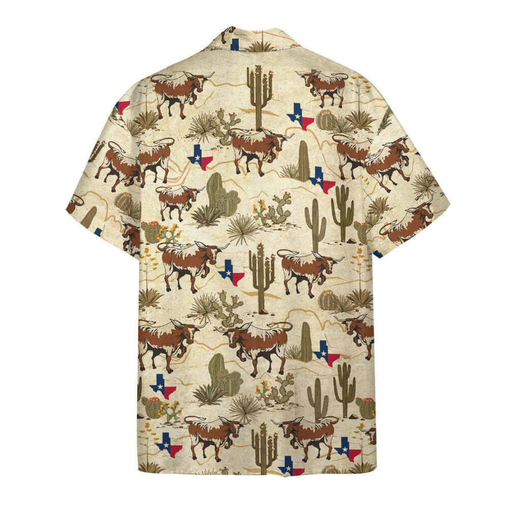 Longhorn Texas Hawaii Shirt