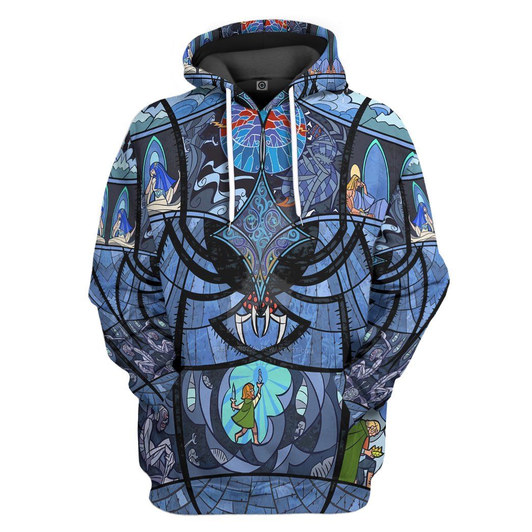 Lord Of The Rings Shelob All Over Print T-Shirt Hoodie Apparel