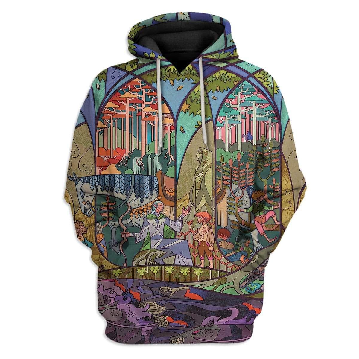 Lord Of The Rings The Hobbit Meet The King Elves Custom Hoodie Apparel