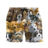 Lots Of Adorable Puppy Custom Short Sleeve Shirt 7Fbz1