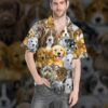 Lots Of Adorable Puppy Custom Short Sleeve Shirt Urp5L