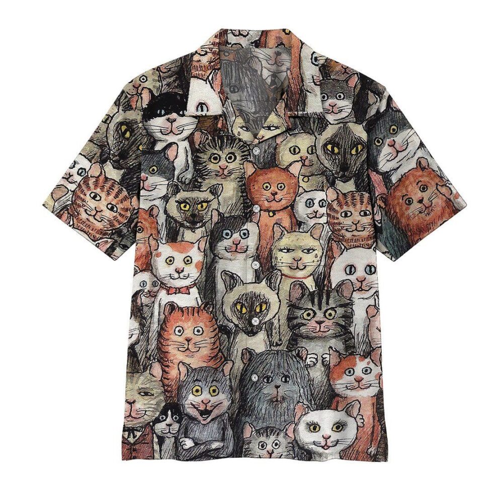 Lots Of Dark Cats Hawaii T-Shirt