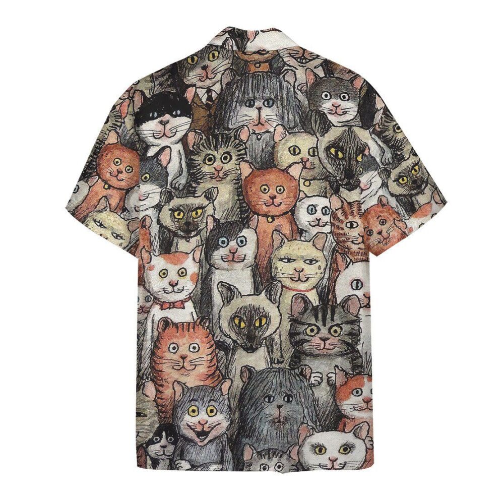 Lots Of Dark Cats Hawaii T-Shirt