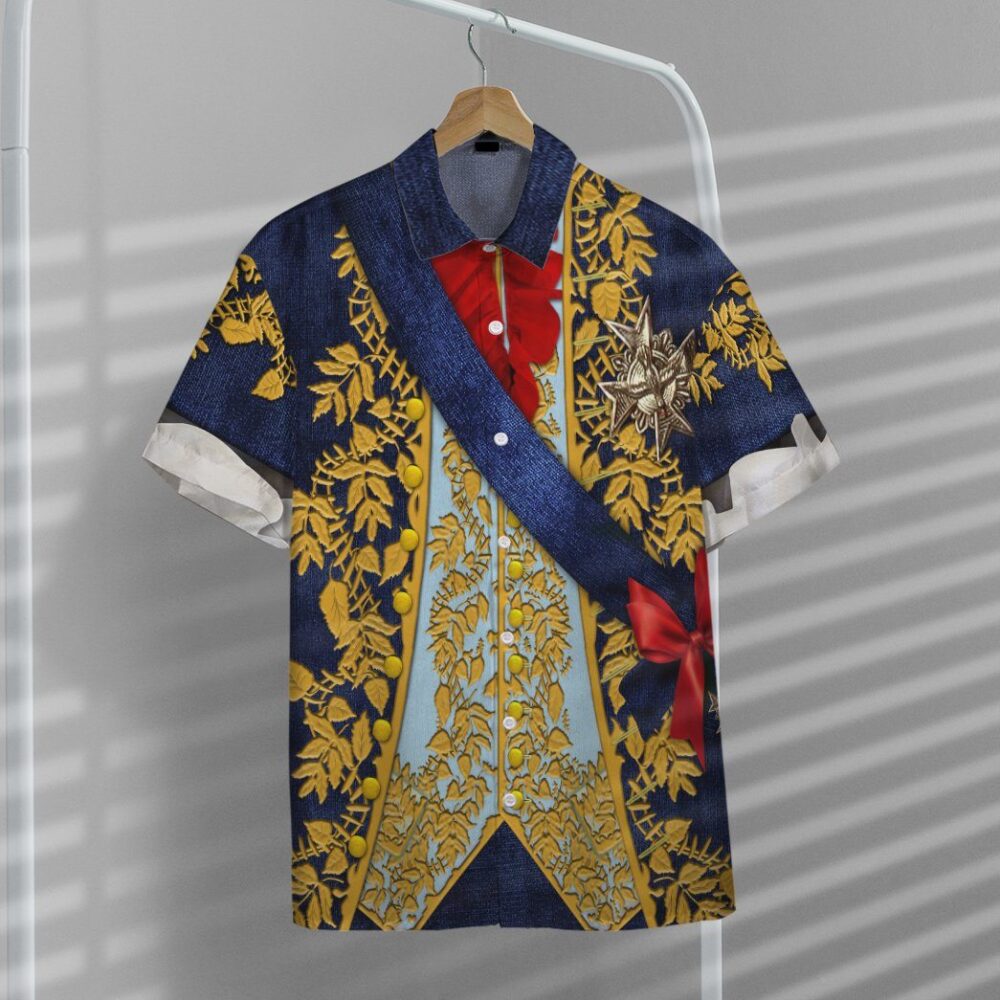 Louis Xv Custom Short Sleeve Shirt