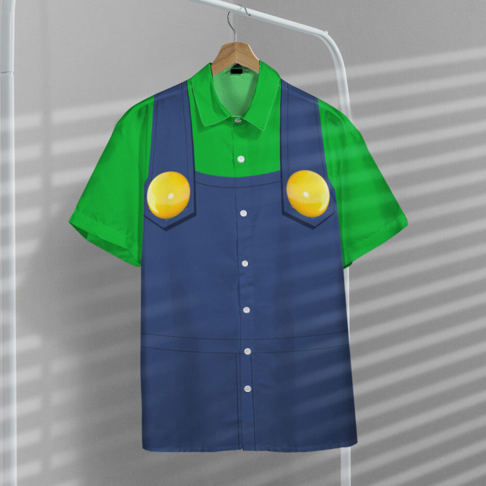 Luigi Custom Short Sleeve Shirt