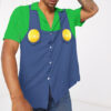 Luigi Custom Short Sleeve Shirt Wgqfb