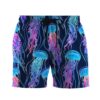 Luminescent Rainbow Jellyfish Gum Custom Hawaii Shirt Aidmg