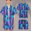 Luminescent Rainbow Jellyfish Gum Custom Hawaii Shirt Ejgor