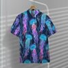 Luminescent Rainbow Jellyfish Gum Custom Hawaii Shirt Zbjfk