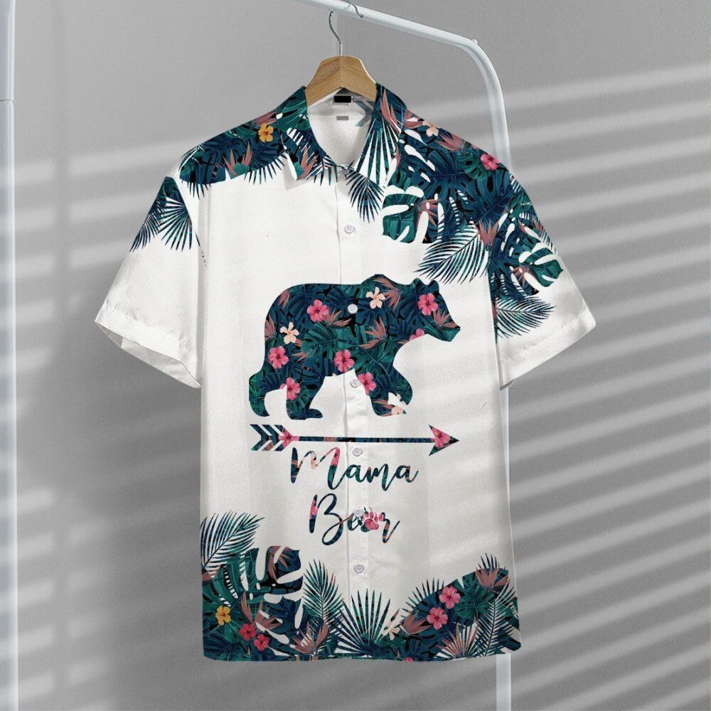 Mama Bear Mothers Day Gift Hawaii Shirt