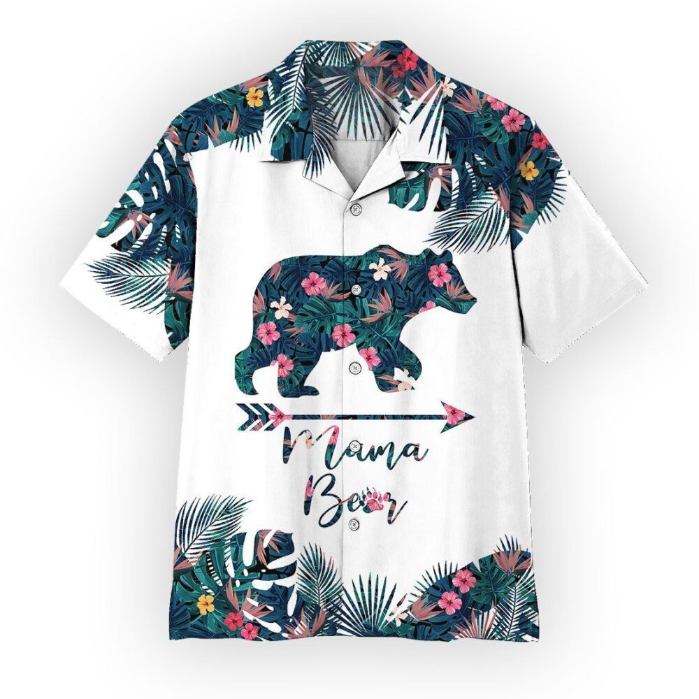 Mama Bear Mothers Day Gift Hawaii Shirt