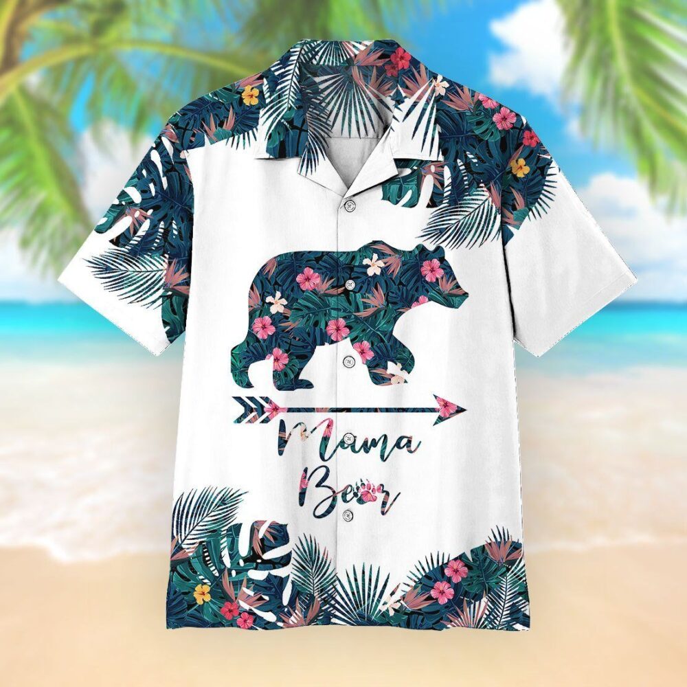 Mama Bear Mothers Day Gift Hawaii Shirt