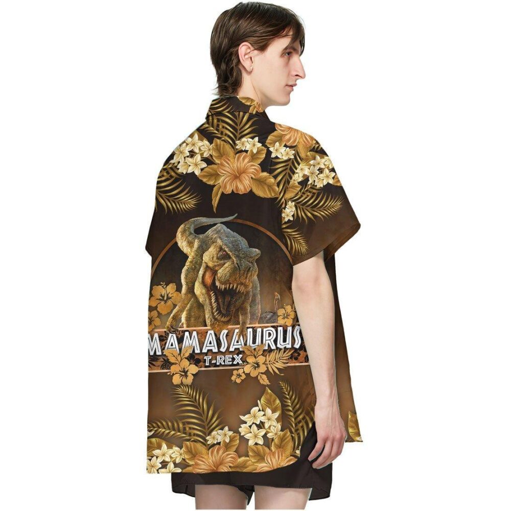 Mamasaurus T Rex Dinosaur Mother Day Hawaii Shirt