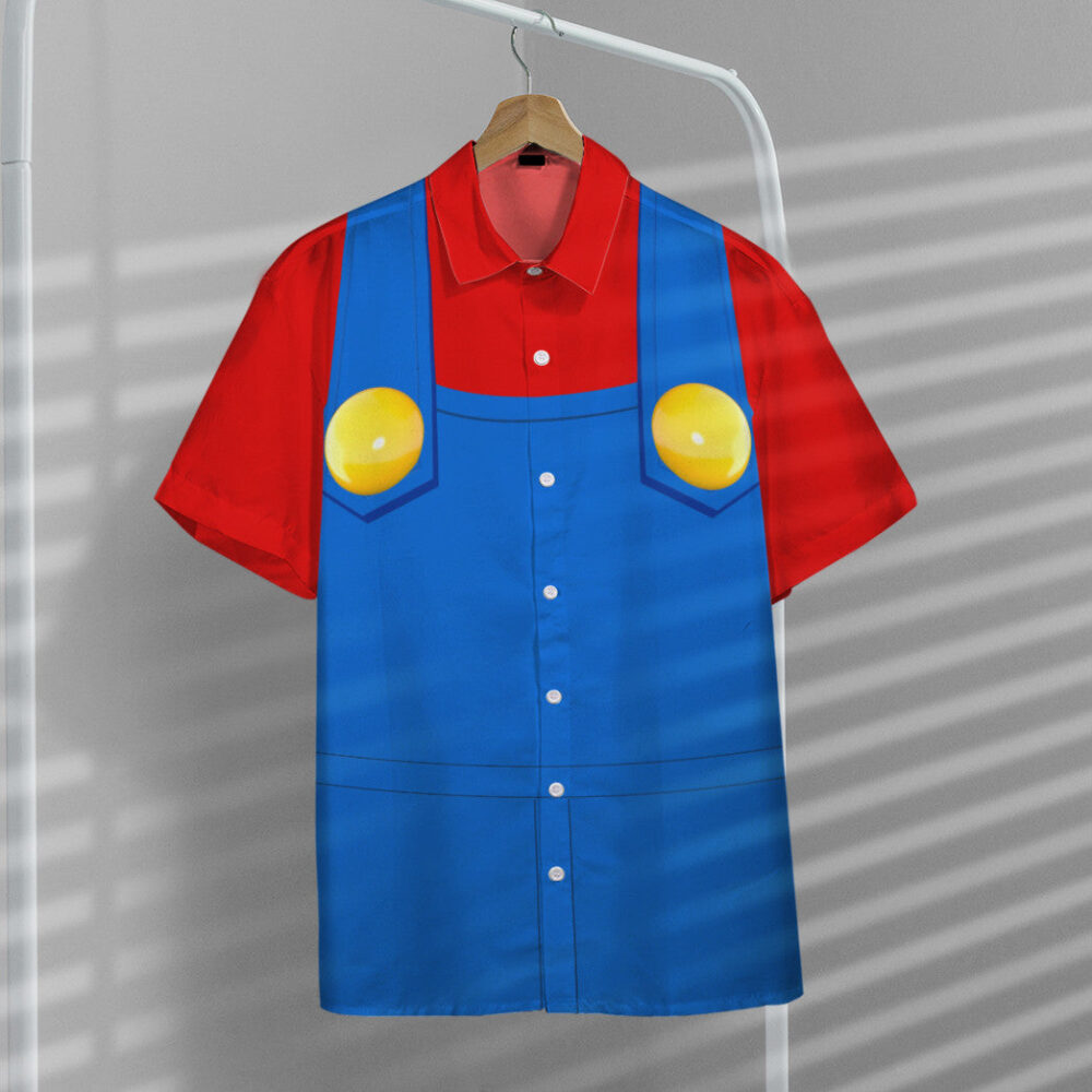 Mario Custom Short Sleeve Shirt