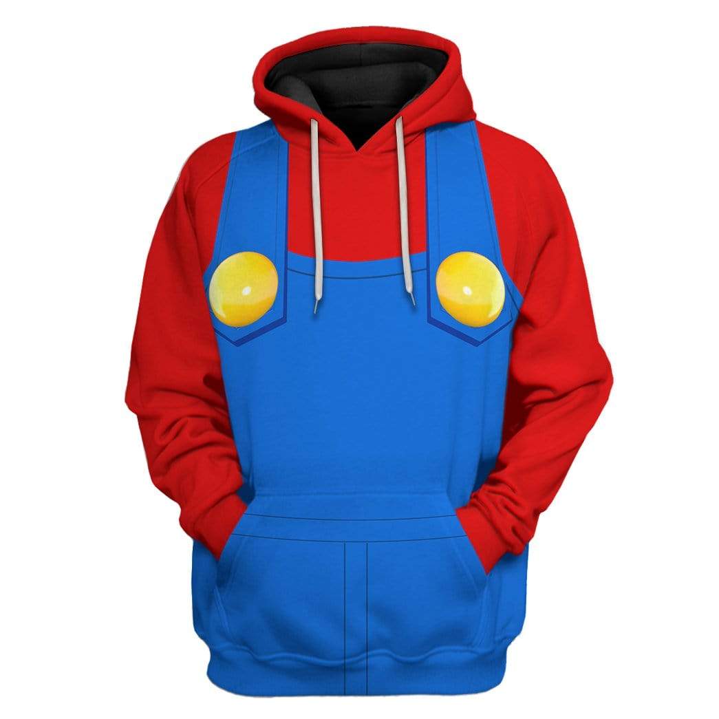 Mario Custom T-Shirt Hoodie Apparel