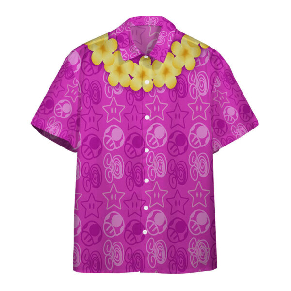 Mario Resort Outfit Purple Custom Short Sleeve Shirt