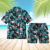 Martini Flamingo Hawaii Shirt Wclsr