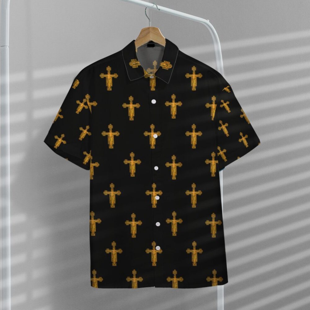 Medieval Style Jesus Christ Custom Hawaii Shirt