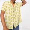 Meowth Gold Coin Pattern Custom Short Sleeve Shirt 7S83N