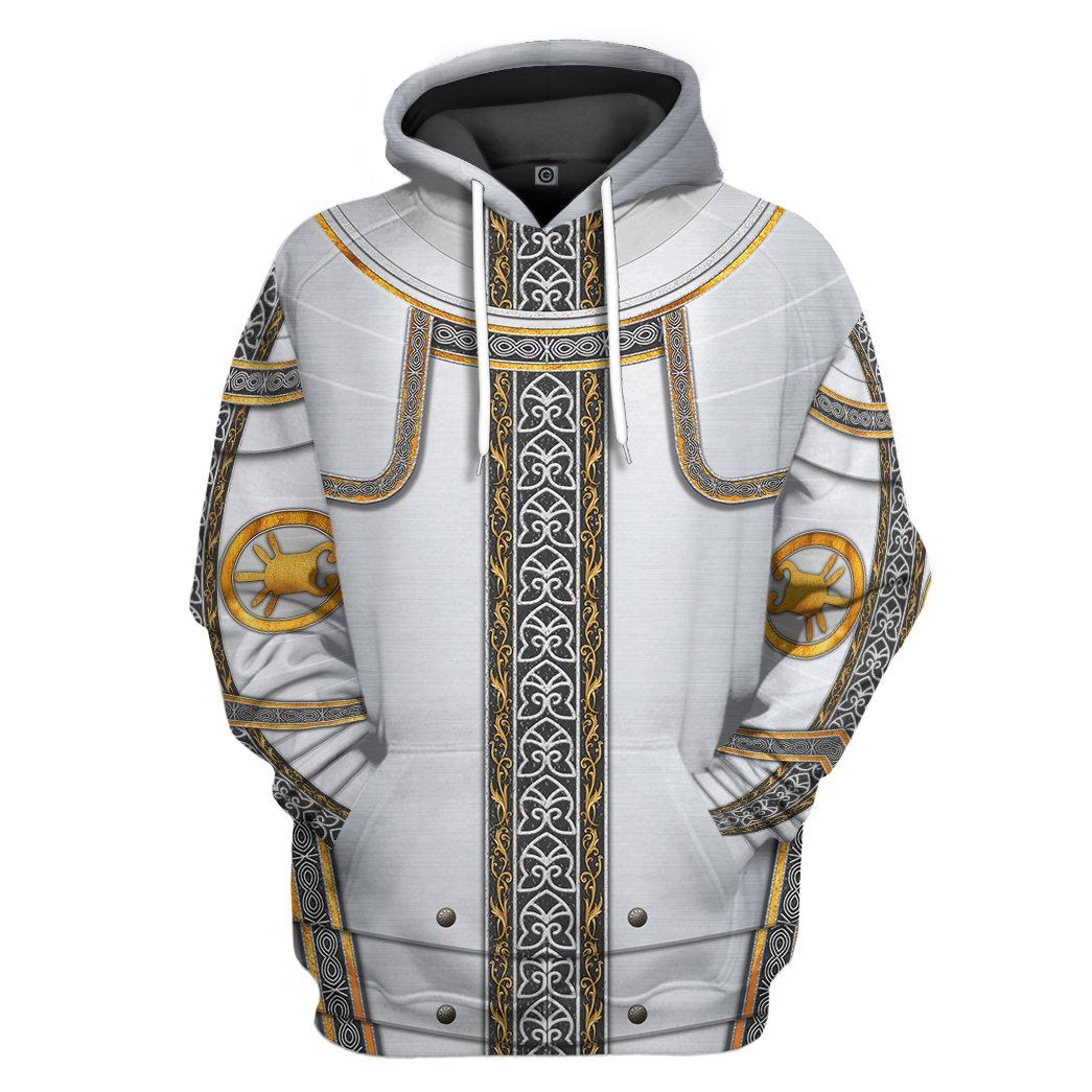 Middle Ages Knight Armour Custom Hoodie Apparel