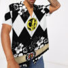 Mighty Morphin Power Ranger Black Hawaii Shirt N0Ruk