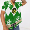 Mighty Morphin Power Ranger Green Hawaii Shirt C5B8P