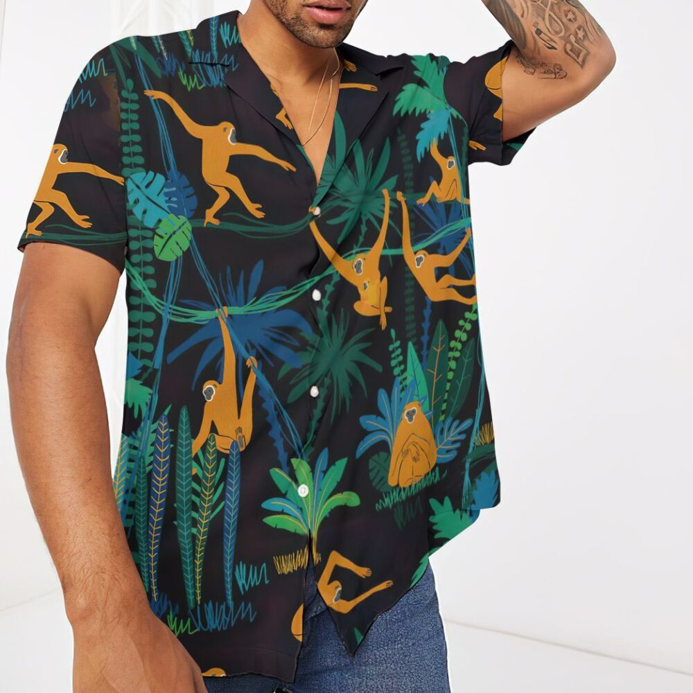 Monkey In The Jungle Hawaii Shirt