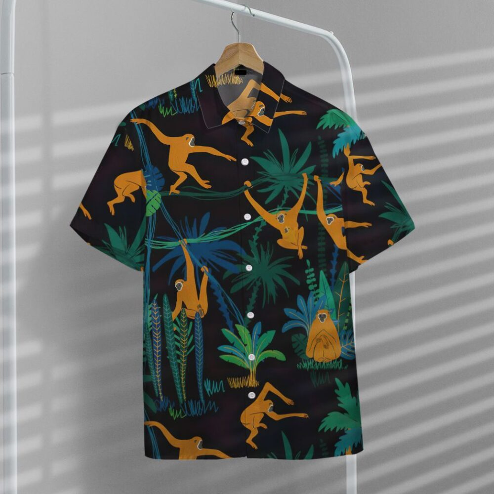 Monkey In The Jungle Hawaii Shirt