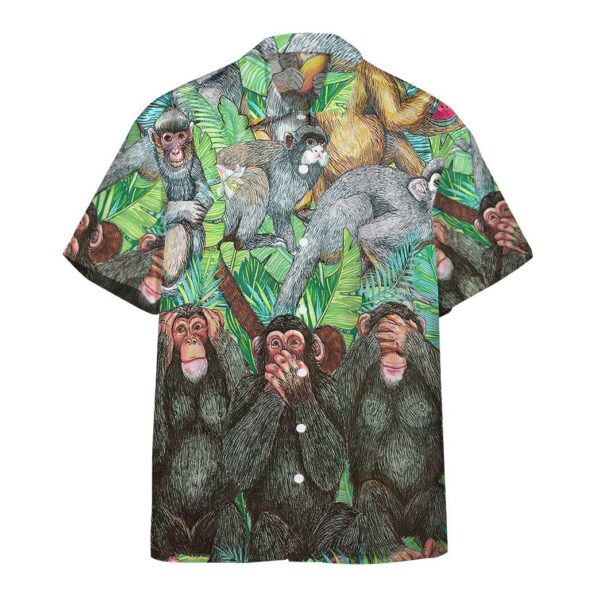 Monkey Tropical Hawaii Shirt