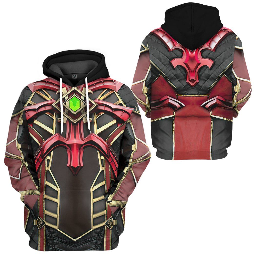 Mortal Kombat Ermac Costume Tshirt Hoodie Apparel