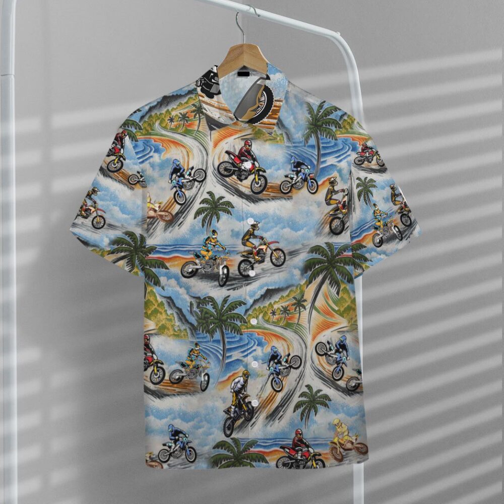 Motocross Custom Hawaiian Shirts For Men And Women