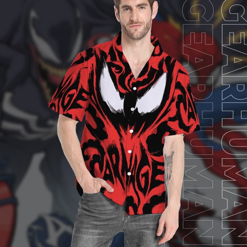 Mrvl Spider Man Venom Short Sleeve Shirt