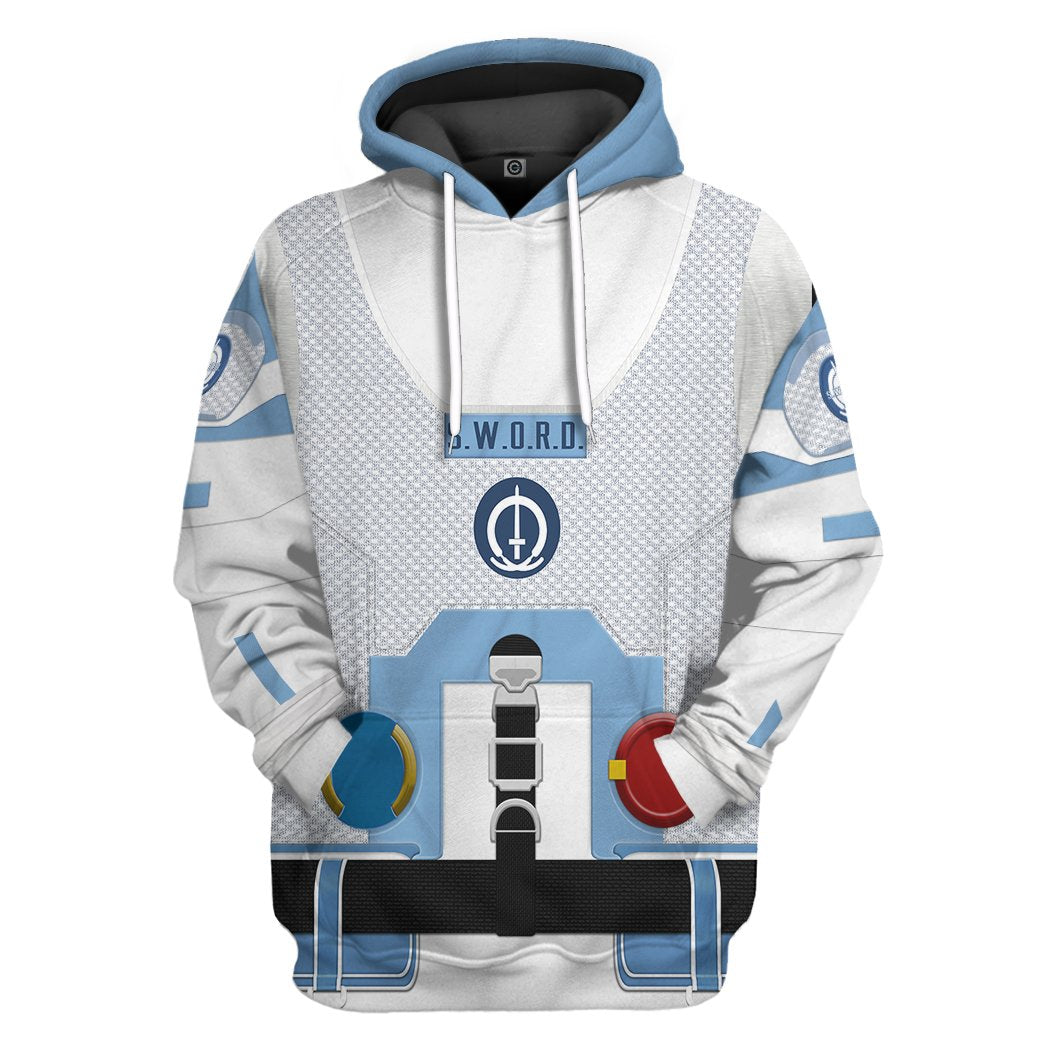 Mrvl SWORD Space Suit All Over Print T-Shirt Hoodie Apparel