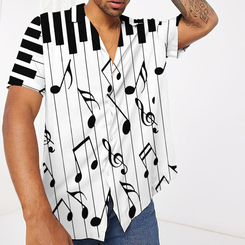 Music Piano Hawaii Shirt