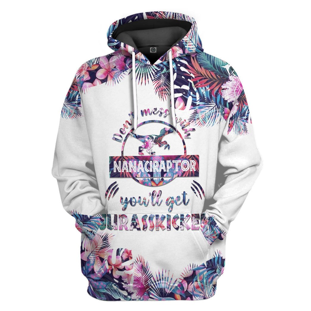 Nanaciraptor All Over Print T-Shirt Hoodie Apparel