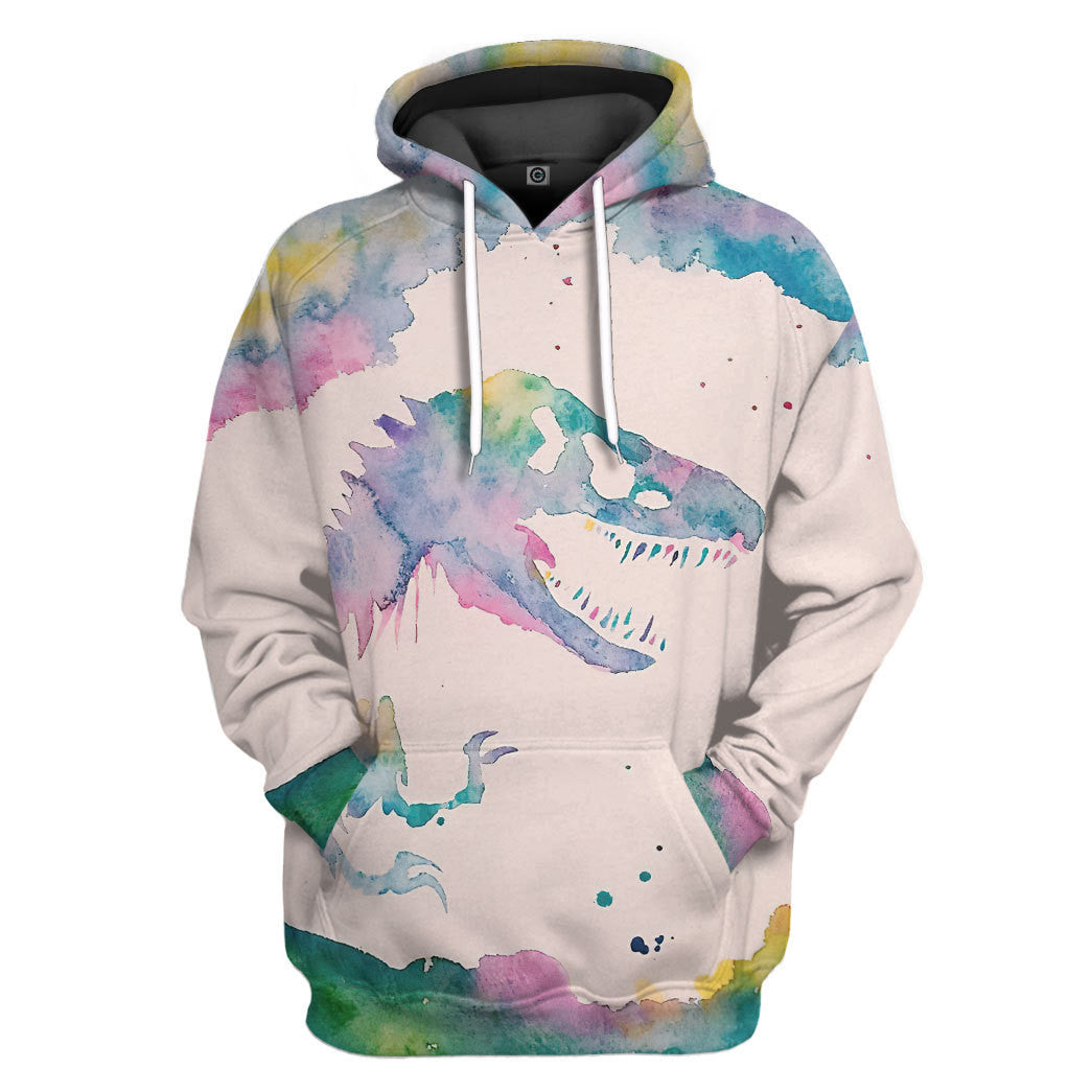 Nanasaurus All Over Print T-Shirt Hoodie Apparel