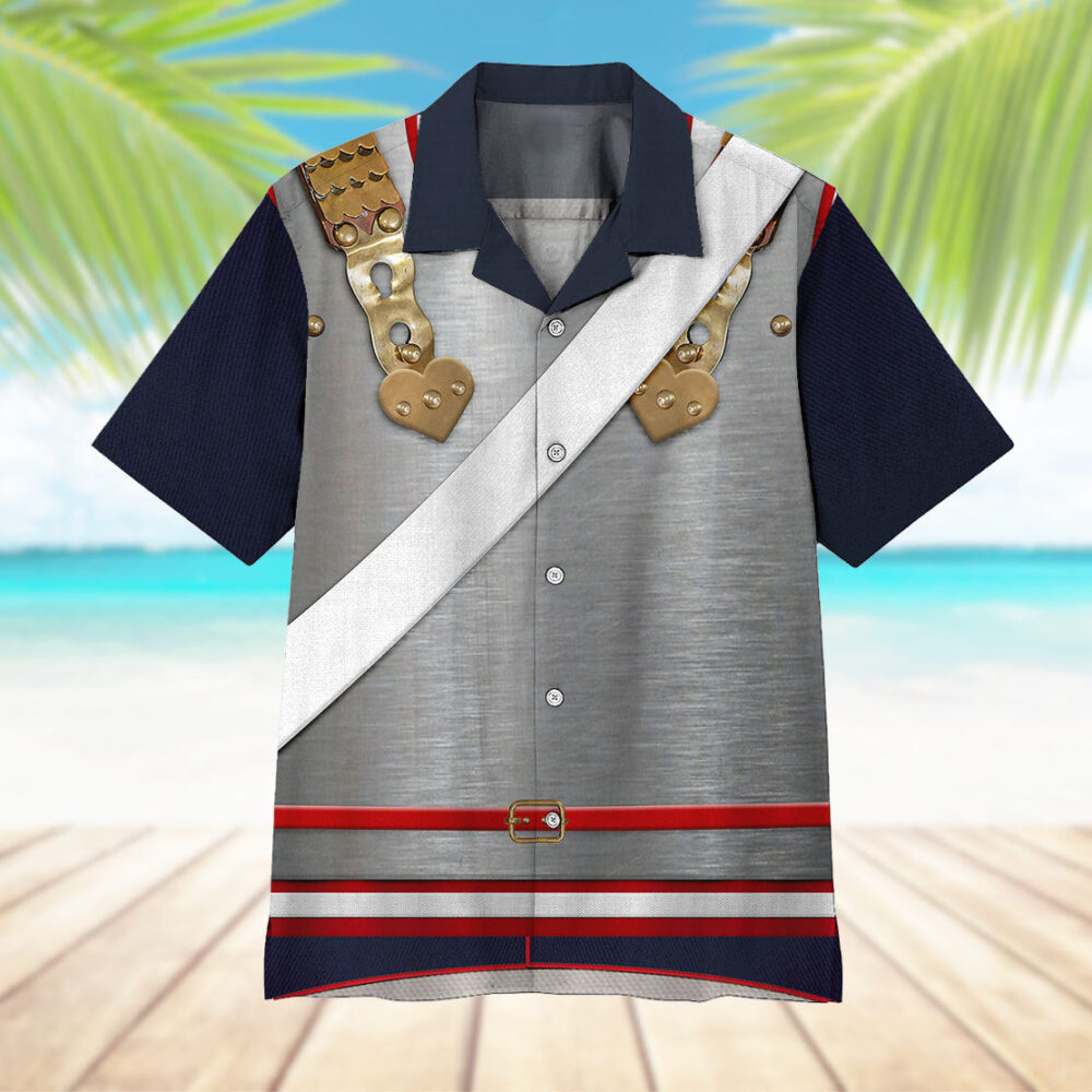 Napoleonic French Heavy Cavalry Custom Hawaii Shirt