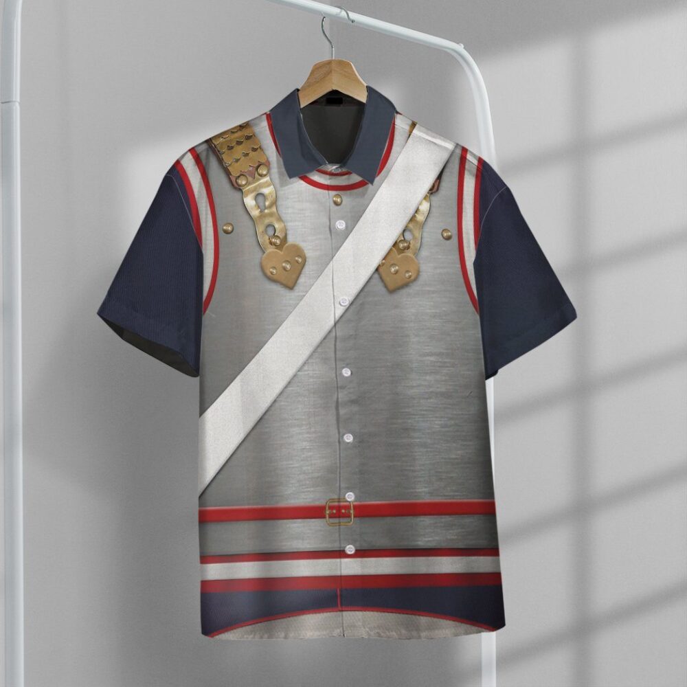 Napoleonic French Heavy Cavalry Custom Short Sleeve Shirt