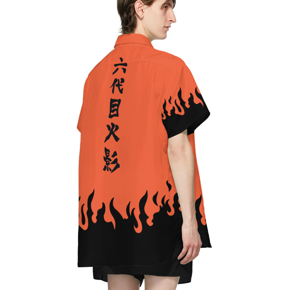 Naruto Button Up Hawaiian Shirt