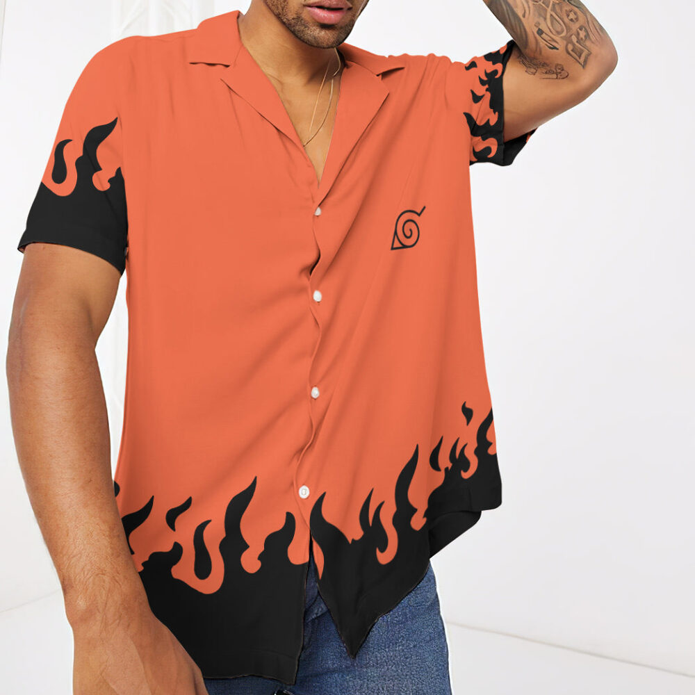 Naruto Button Up Hawaiian Shirt